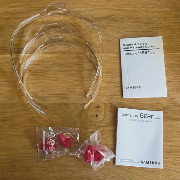 Samsung Gear Circle Wireless Headphones, Around the Neck Design, Red - Picture 13 of 16